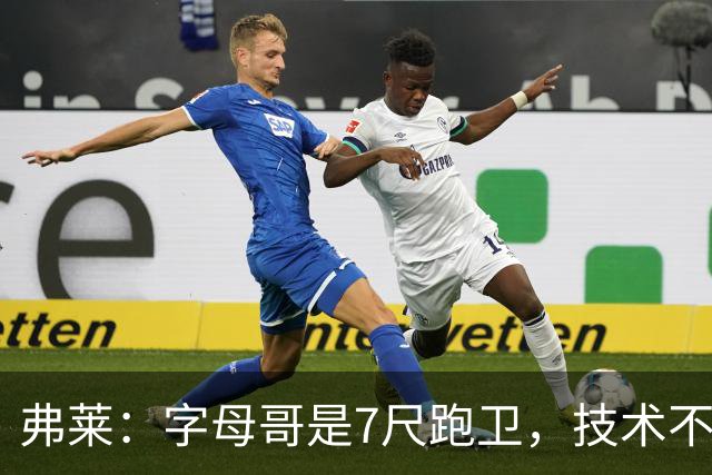 弗莱：字母哥是7尺跑卫，技术不如恩比德